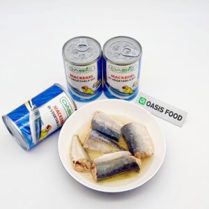 Canned Mackerel in Brine