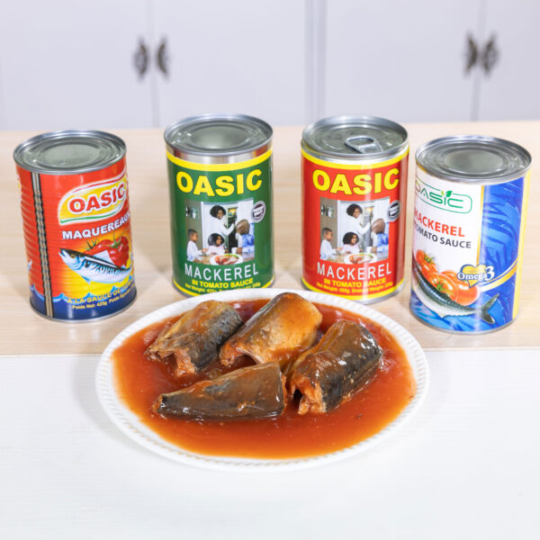 Canned Mackerel in Tomato Sauce
