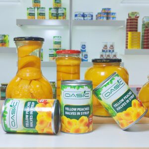 Canned Peach in Halves